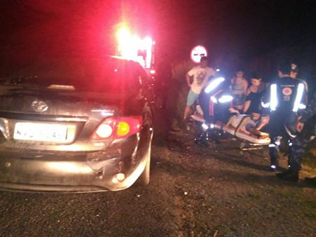 Tauá: colisão entre carro e moto no Bom Jesus