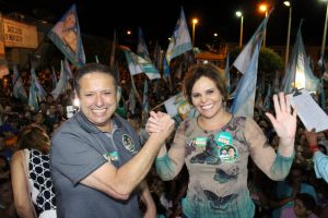 Comício em Tauá, lança candidatura de Patrícia Aguiar à Deputada Estadual