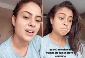 Ex-BBB Hana Khalil sobre Neymar: “Até que a Justiça prove o contrário, ele é estuprador”