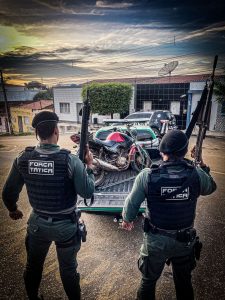 Moto com queixa de roubo é apreendida no Distrito de Marrecas, em Tauá