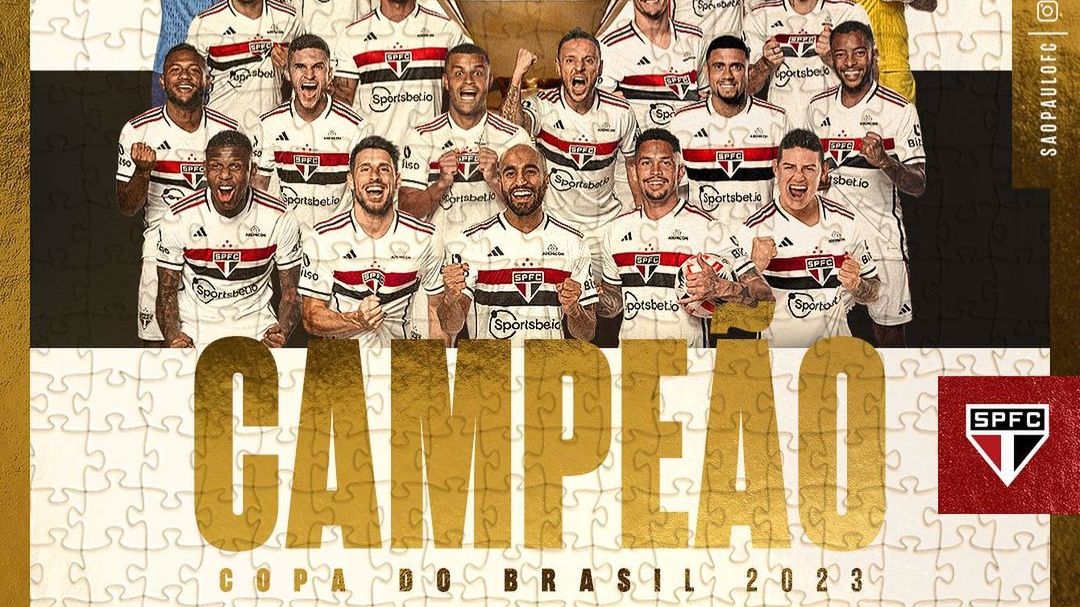 São Paulo empata com Flamengo e conquista título inédito da Copa do Brasil